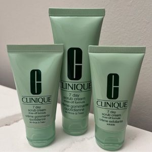 Clinique 7 Day Scrub Cream Rinse-Off Formula Travel